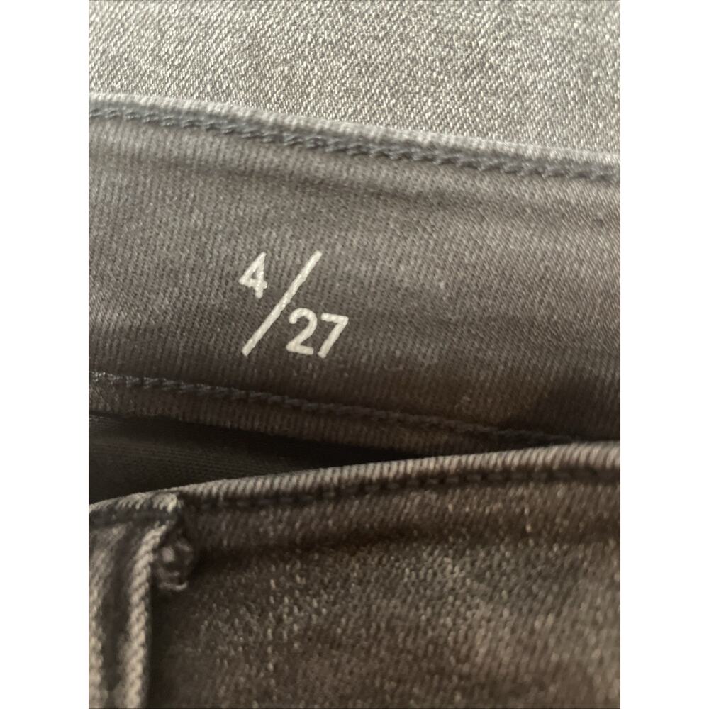 Liverpool Los Angeles The Crop Flare Jeans Shadows Gray Wash Womens Size 4/27 - Picture 7 of 9